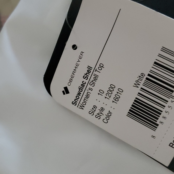 Obermeyer Ski Snowboard Jacket Size 10 NEW! - Picture 5 of 7